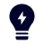 Icône représentant une ampoule électrique